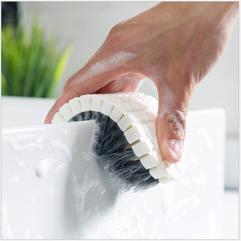 Tile Brush For Flexible Stovetop Bathroom Bathtub