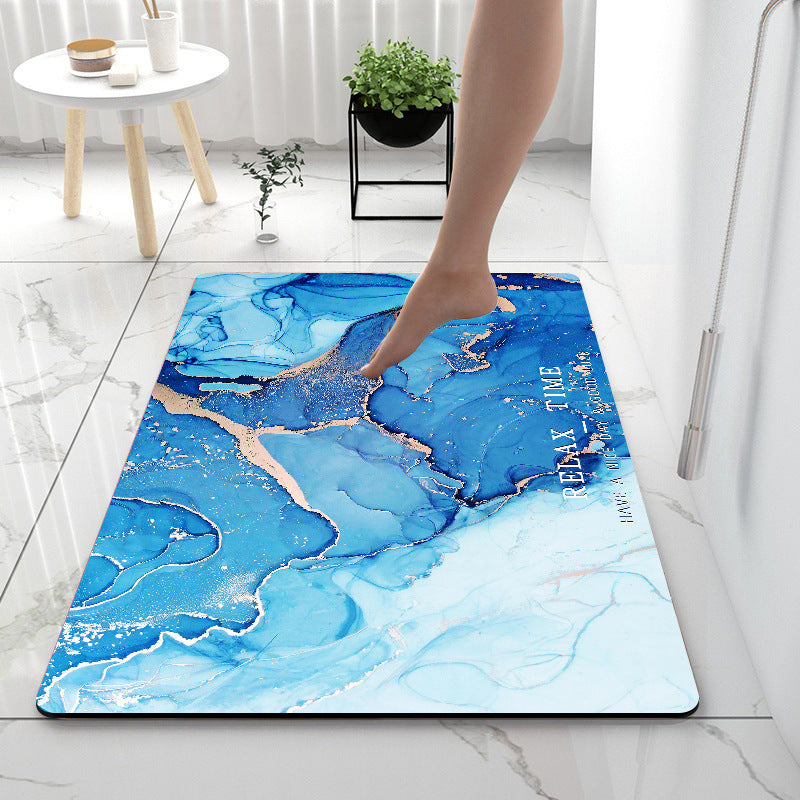 Floor Mat Anti-Slip For Kitchen Toilet