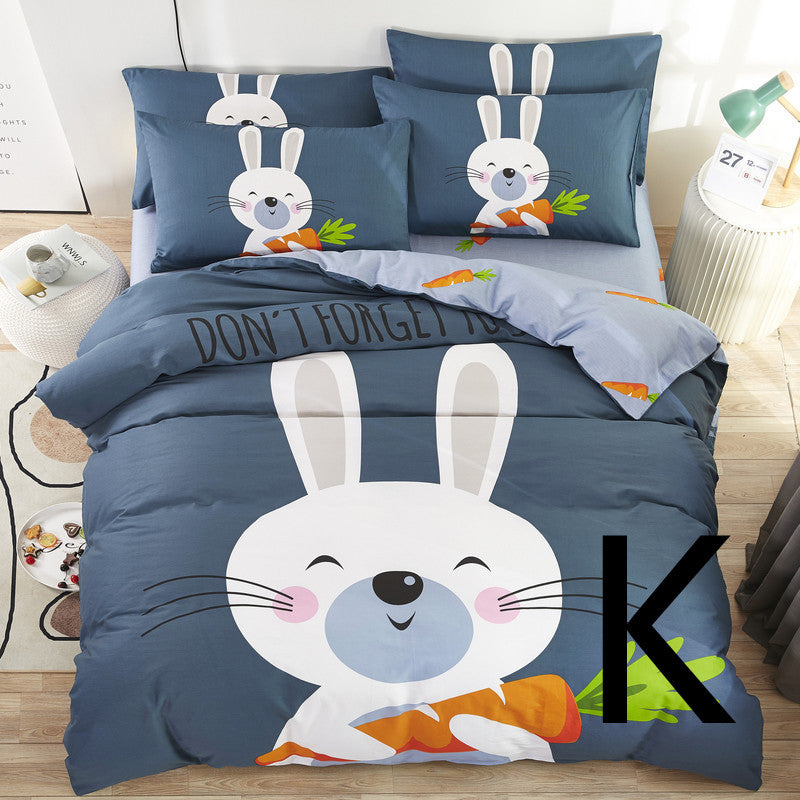 Cute Cartoon Children Bed Sheet